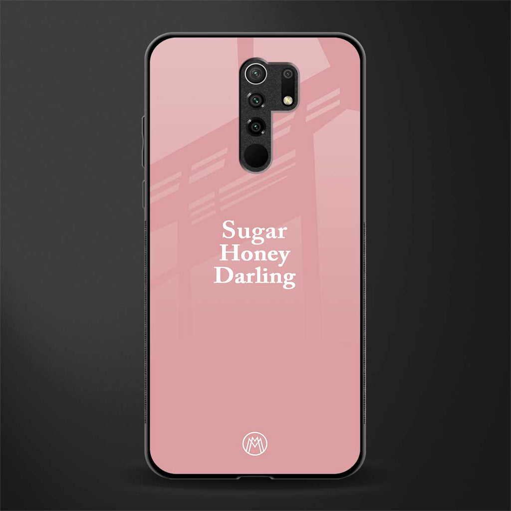 suger honey darling glass case for redmi 9 prime image