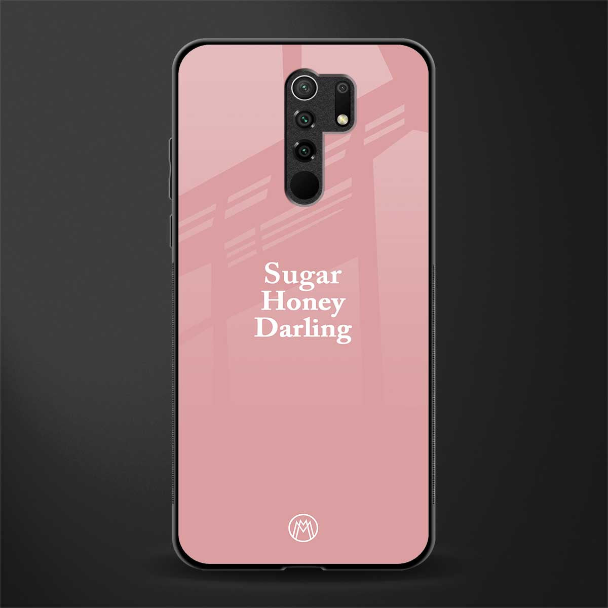 suger honey darling glass case for poco m2 image
