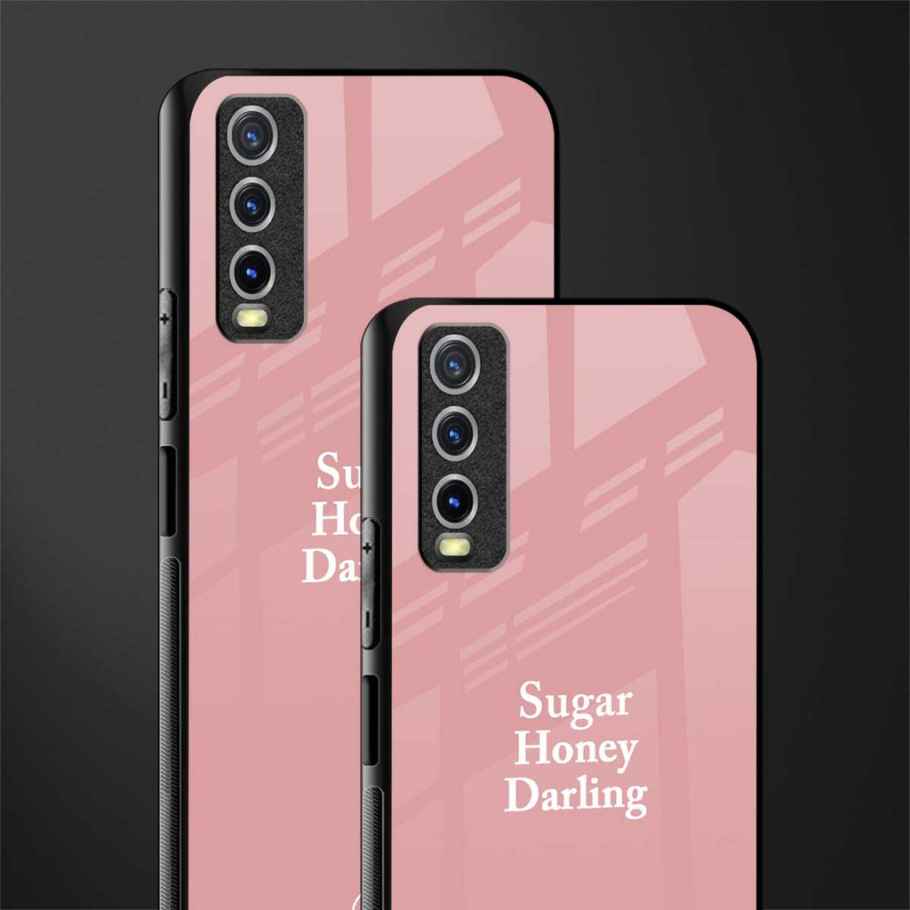 suger honey darling glass case for vivo y20 image-2