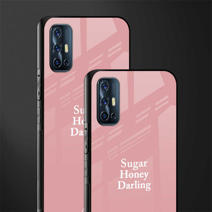 suger honey darling glass case for vivo v17 image-2