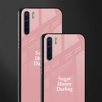 suger honey darling glass case for oppo f15 image-2