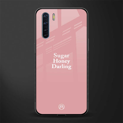 suger honey darling glass case for oppo f15 image