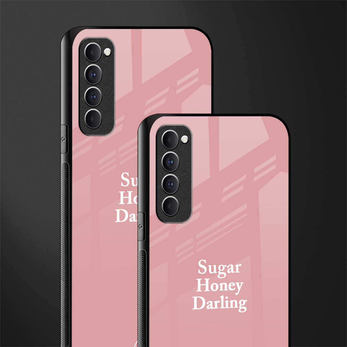 suger honey darling glass case for oppo reno 4 pro image-2