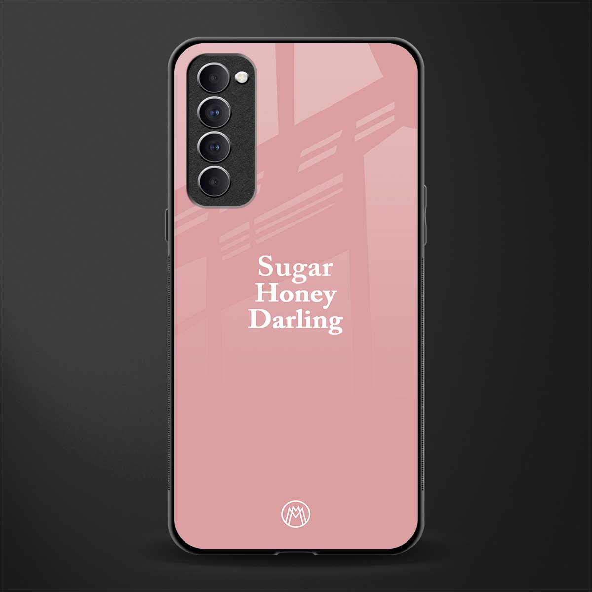 suger honey darling glass case for oppo reno 4 pro image