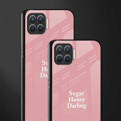 suger honey darling glass case for oppo f17 pro image-2