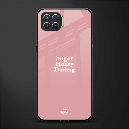 suger honey darling glass case for oppo f17 image