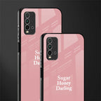suger honey darling glass case for redmi 9 power image-2