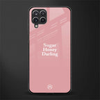 suger honey darling glass case for samsung galaxy a12 image