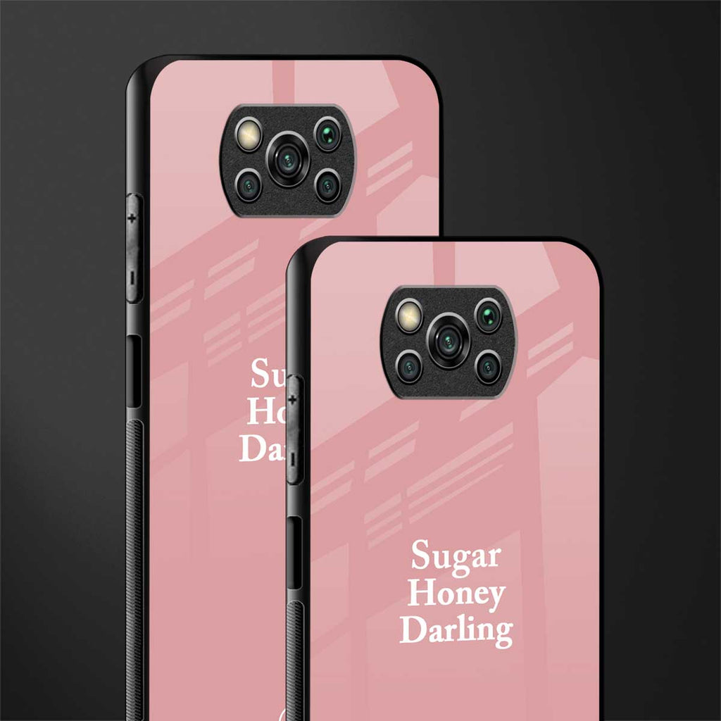 suger honey darling glass case for poco x3 pro image-2