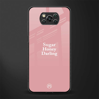 suger honey darling glass case for poco x3 pro image