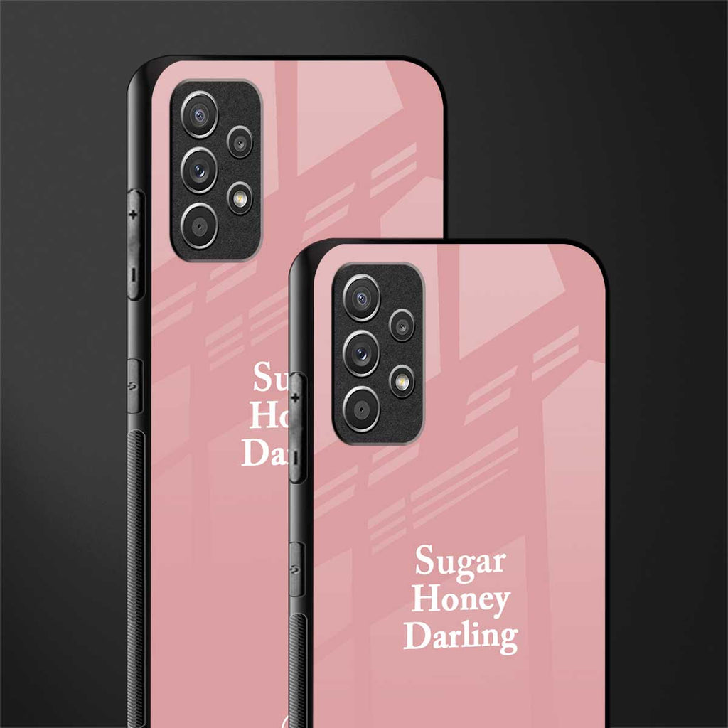 suger honey darling glass case for samsung galaxy a32 4g image-2