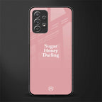 suger honey darling glass case for samsung galaxy a32 4g image