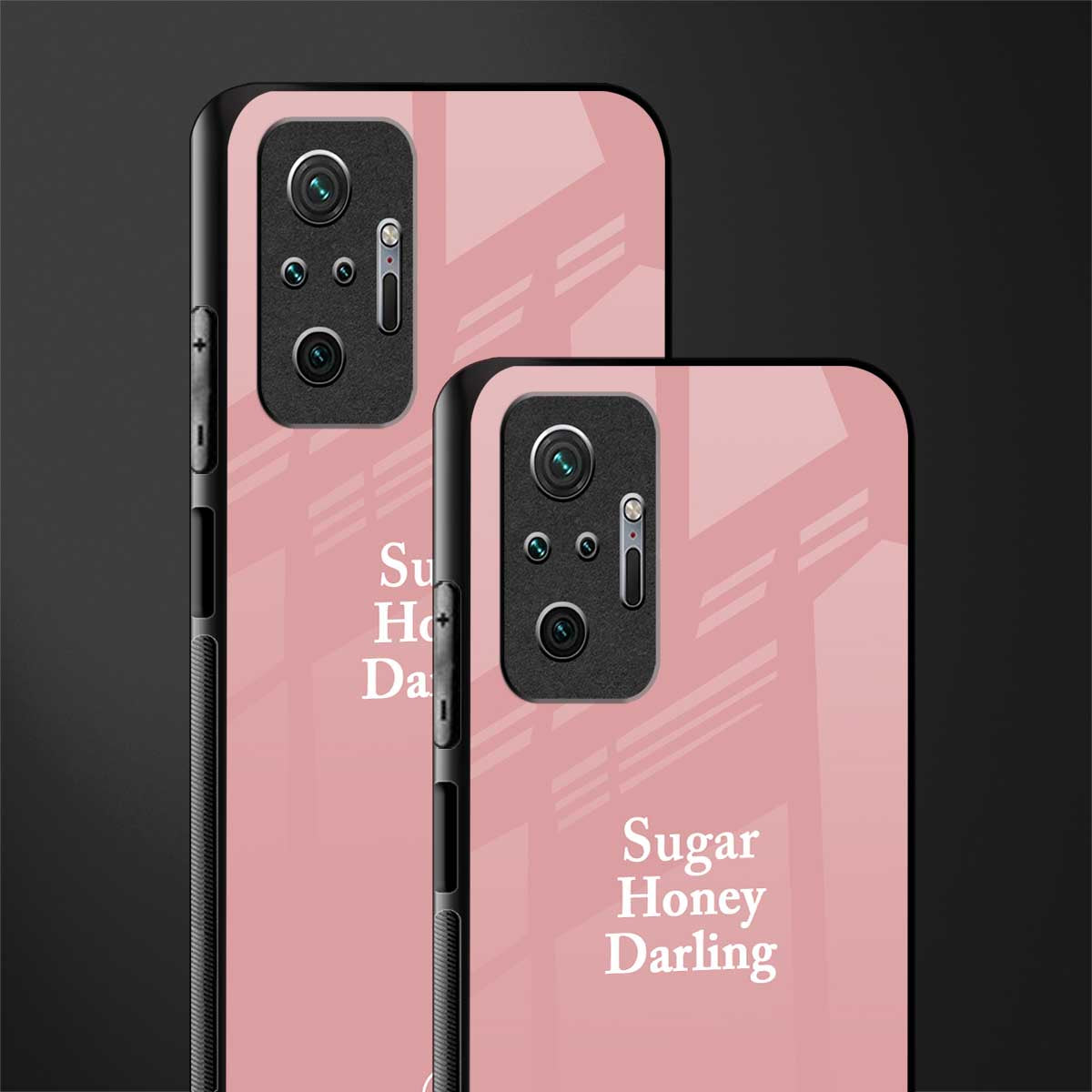 suger honey darling glass case for redmi note 10 pro max image-2