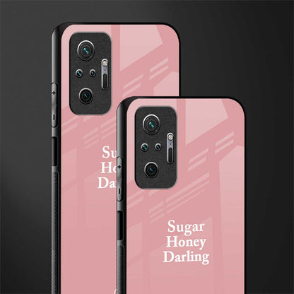 suger honey darling glass case for redmi note 10 pro max image-2
