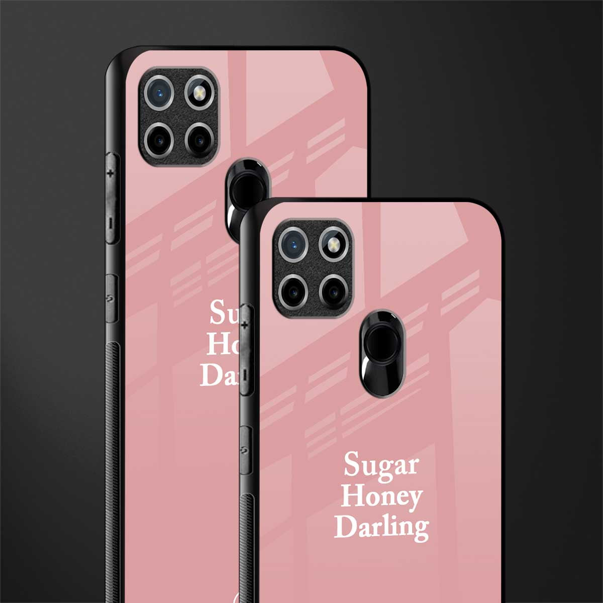 suger honey darling glass case for realme c21 image-2