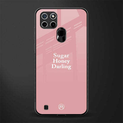 suger honey darling glass case for realme c21 image