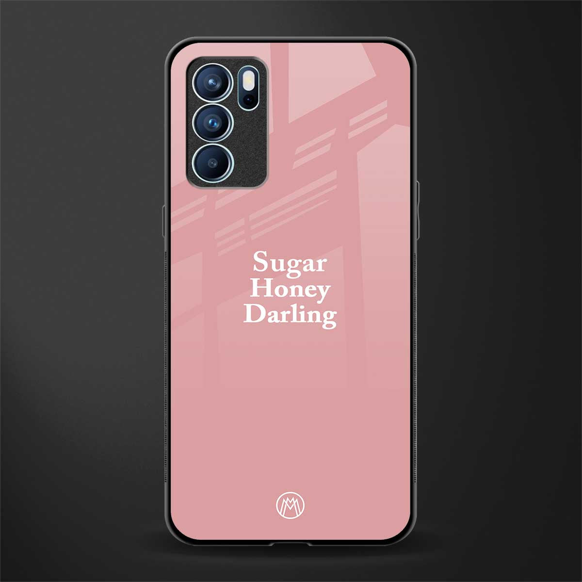 suger honey darling glass case for oppo reno6 5g image