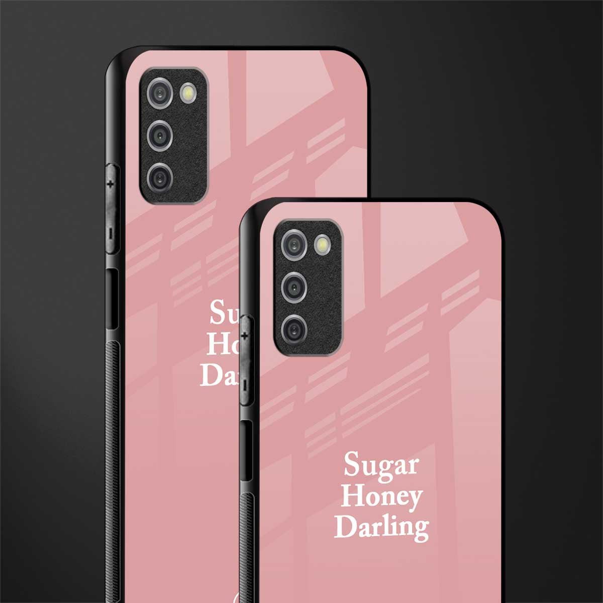 suger honey darling glass case for samsung galaxy a03s image-2