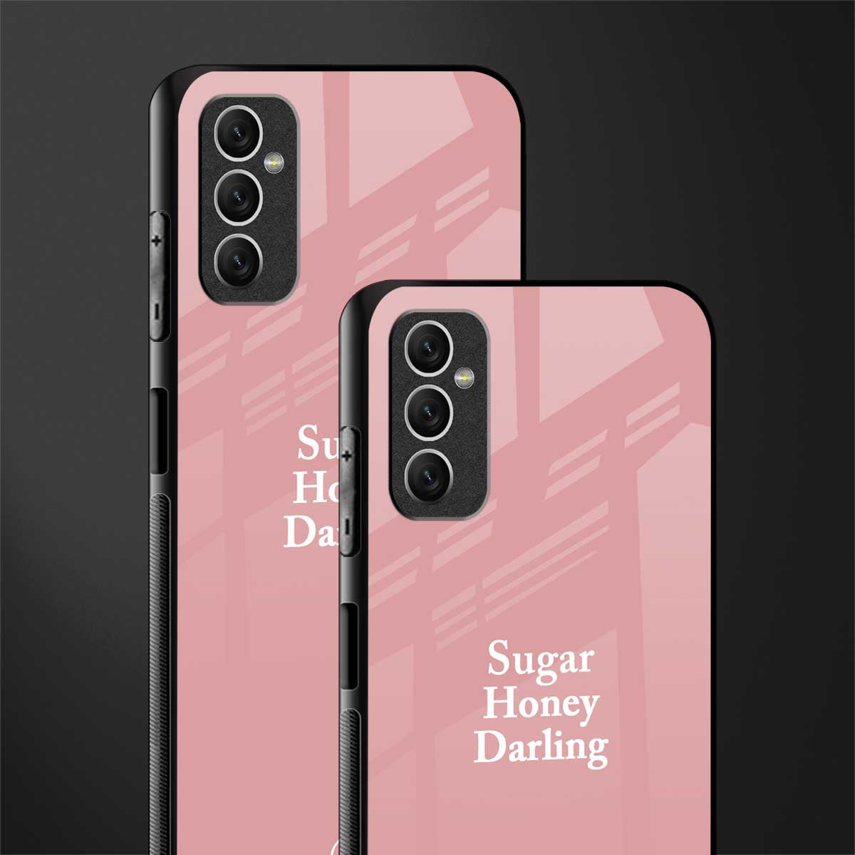 suger honey darling glass case for samsung galaxy m52 5g image-2