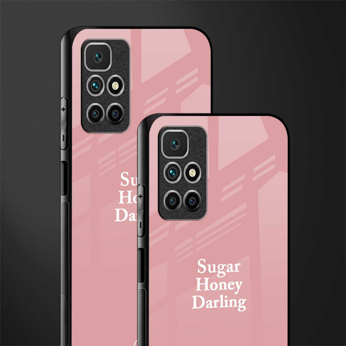 suger honey darling glass case for redmi 10 prime image-2