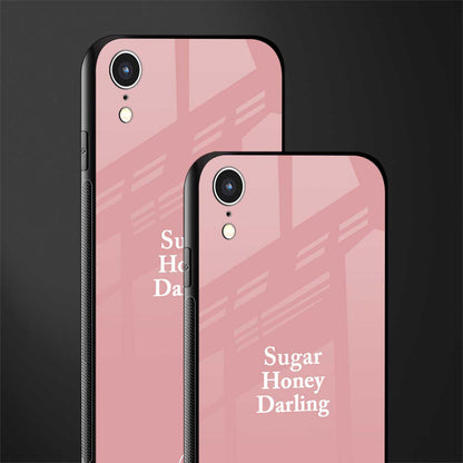 suger honey darling glass case for iphone xr image-2