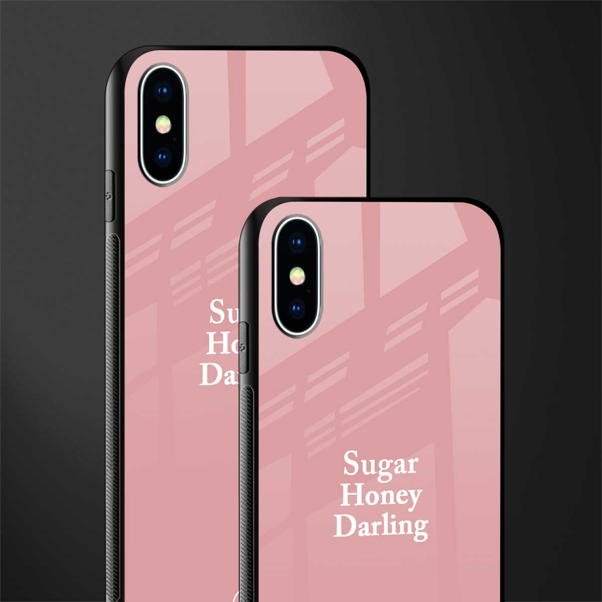 suger honey darling glass case for iphone xs image-2
