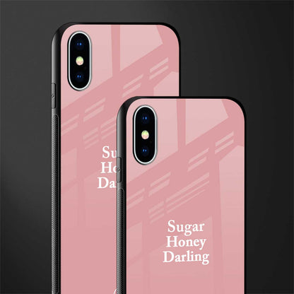 suger honey darling glass case for iphone xs image-2