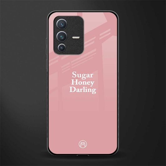 suger honey darling glass case for vivo v23 5g image