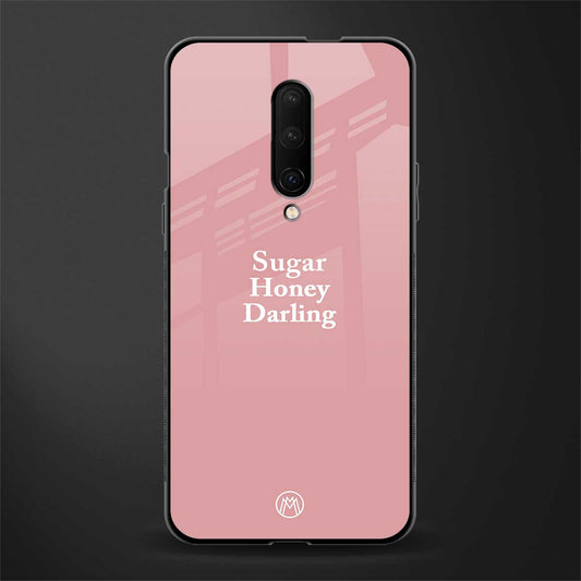 suger honey darling glass case for oneplus 7 pro image