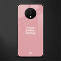 suger honey darling glass case for oneplus 7t image