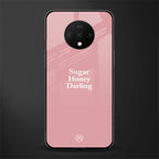 suger honey darling glass case for oneplus 7t image