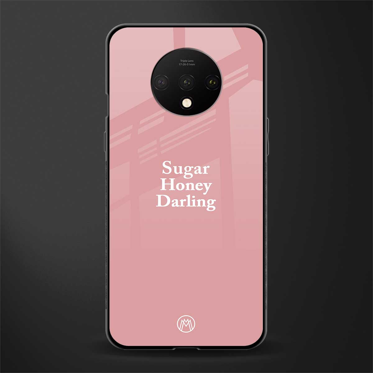 suger honey darling glass case for oneplus 7t image