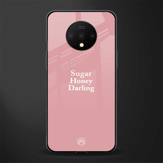 suger honey darling glass case for oneplus 7t image