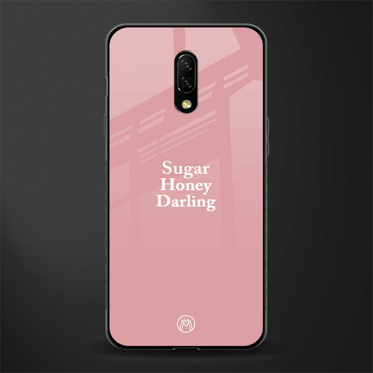 suger honey darling glass case for oneplus 7 image