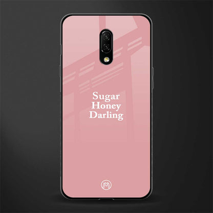 suger honey darling glass case for oneplus 7 image