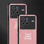 suger honey darling glass case for vivo x80 pro 5g image-2