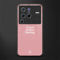 suger honey darling glass case for vivo x80 pro 5g image