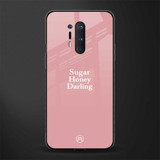 suger honey darling glass case for oneplus 8 pro image