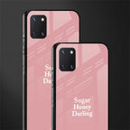 suger honey darling glass case for samsung a81 image-2
