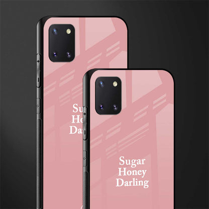 suger honey darling glass case for samsung a81 image-2