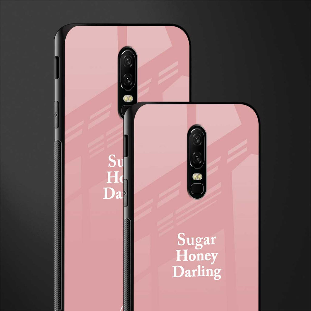 suger honey darling glass case for oneplus 6 image-2
