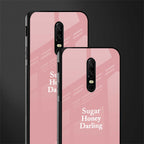 suger honey darling glass case for oneplus 6 image-2