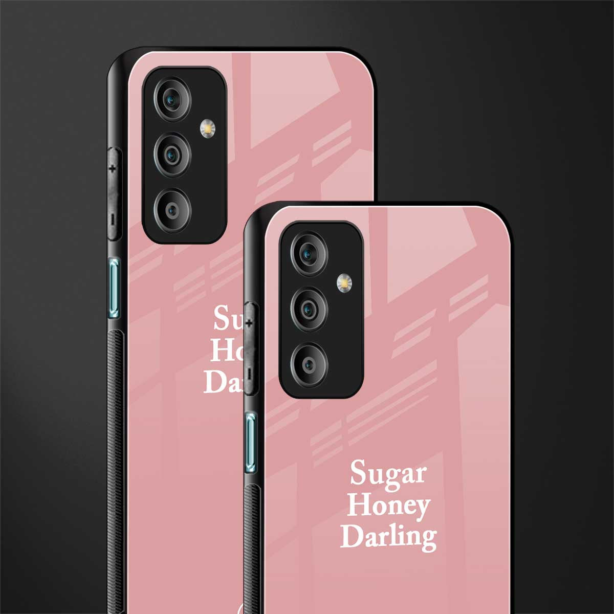 suger honey darling back phone cover | glass case for samsung galaxy f23 5g