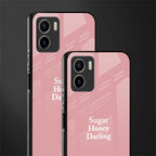 suger honey darling back phone cover | glass case for vivo y72