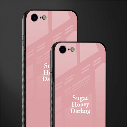 suger honey darling glass case for iphone 8 image-2