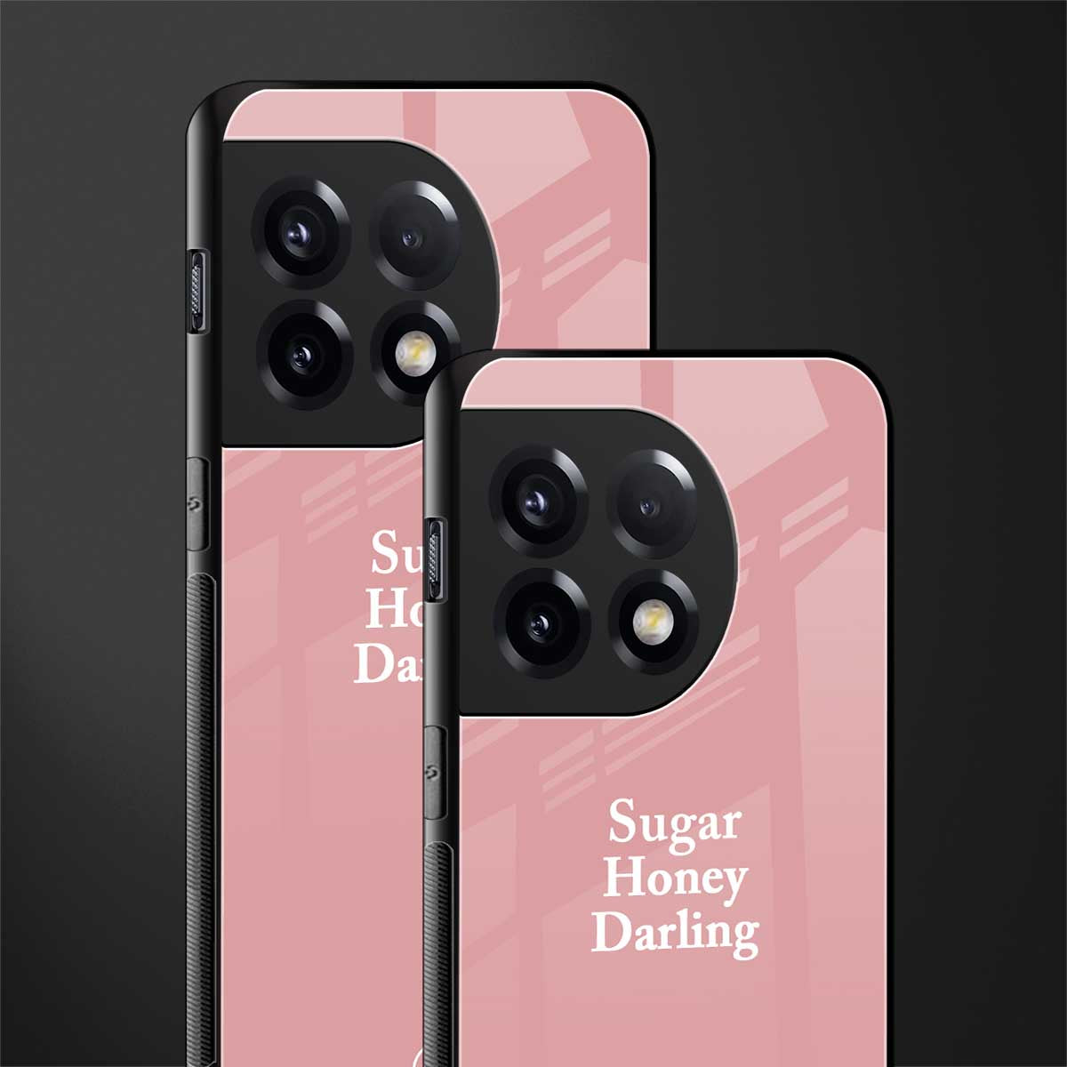 suger honey darling back phone cover | glass case for oneplus 11r
