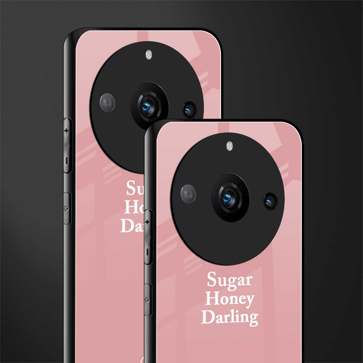 suger honey darling back phone cover | glass case for realme 11 pro 5g