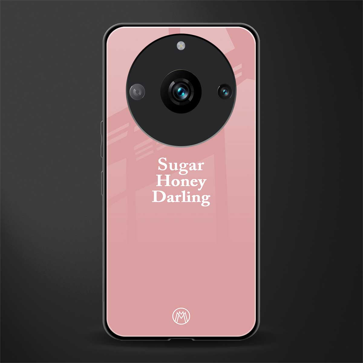 suger honey darling back phone cover | glass case for realme 11 pro 5g