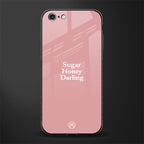 suger honey darling glass case for iphone 6 image