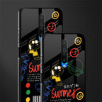 summer motivation glass case for poco x2 image-2